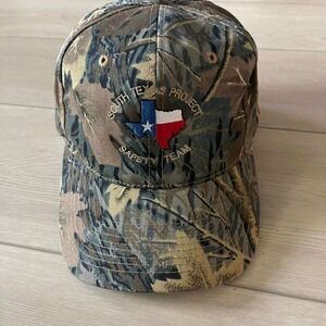 South Texas Project Safety Team Camo Hat Otto One Size Hunting Cap